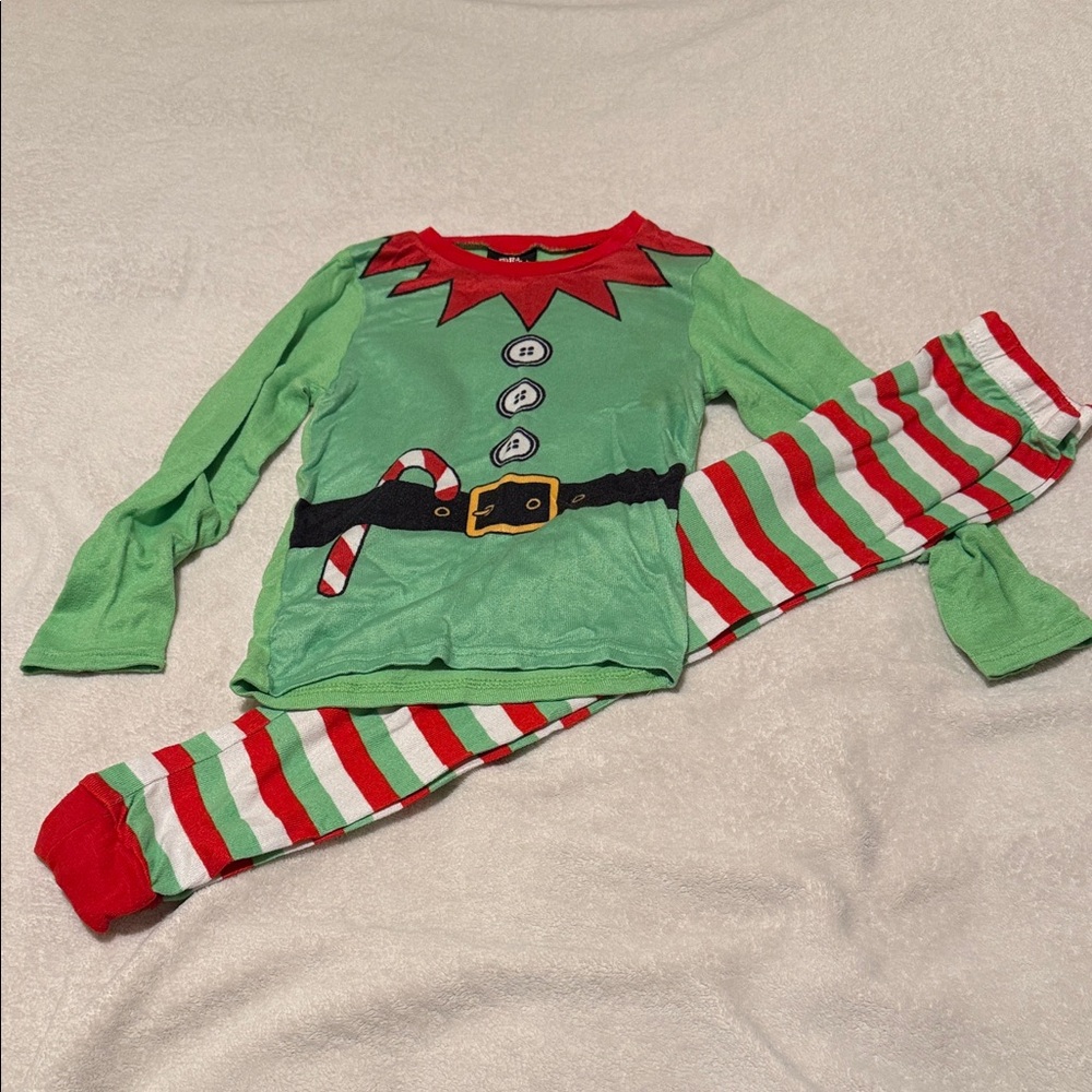 Christmas Elf Pajama Set